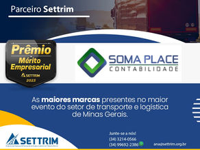 Patrocinador oficial do Prêmio Mérito Empresarial: SomaPlace