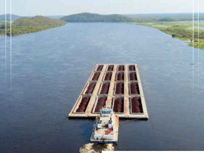 Brasil transportou mais de 38 milhões de toneladas pela Navegação Interior