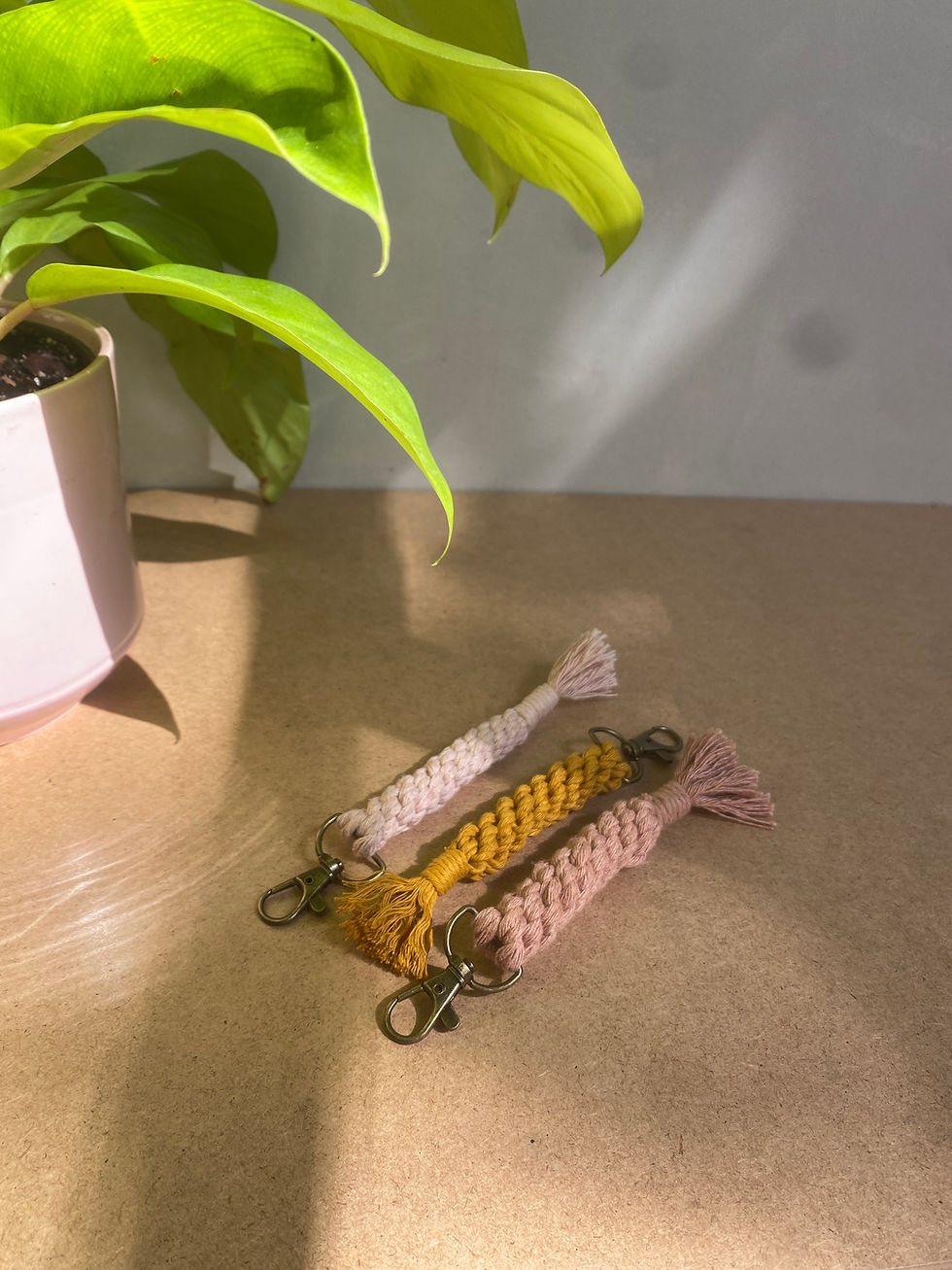 Thumbnail: Keychain - Old rose