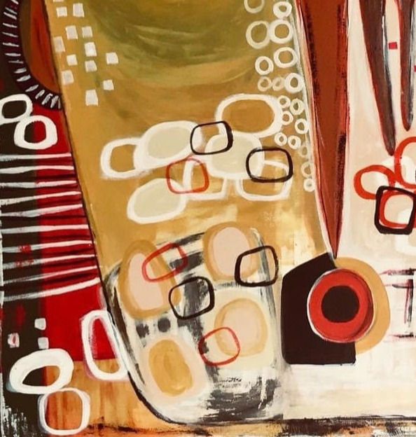 Thumbnail: MIRADA - 90x90 cm - Acrylic on canvas