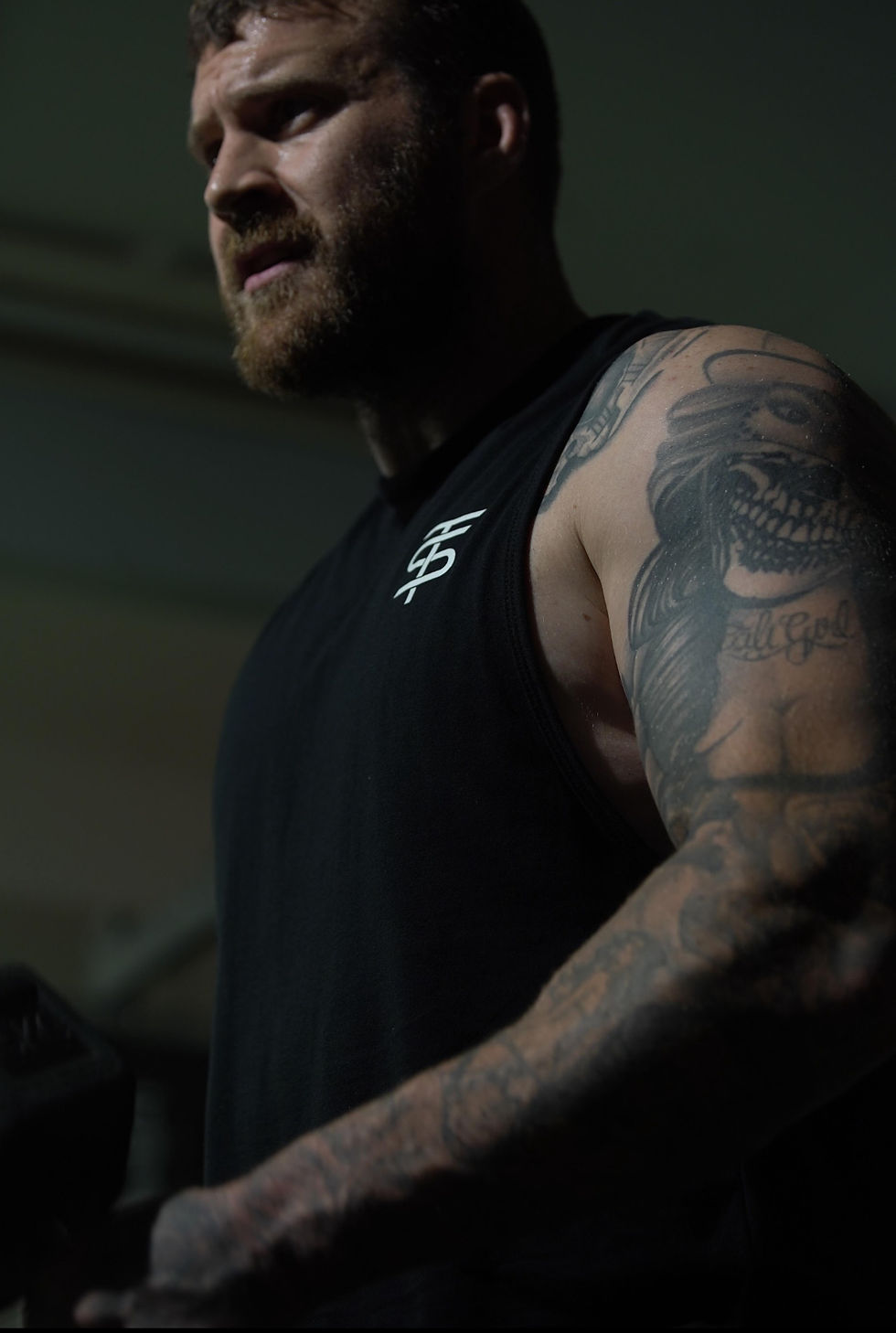 Thumbnail: Sweatbox Training Mens Vest logo top left