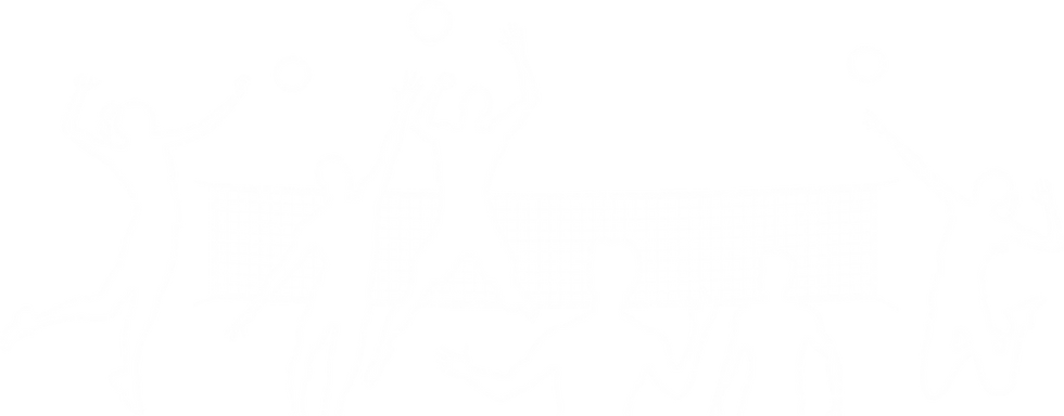 Abstract image of people carrying a long object