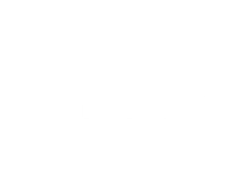 Short Sweet Film Fest 2026 official selection logo, features ornate laurels and bold white text on black background.