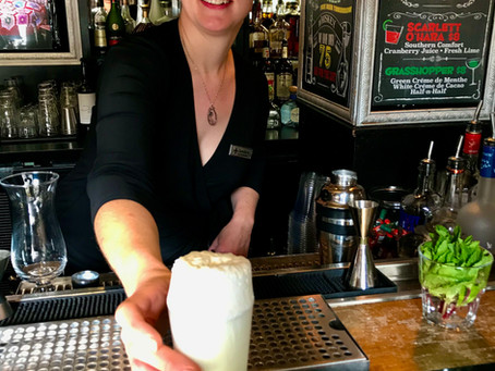 Ramos Gin Fizz — a drink that requires a workout