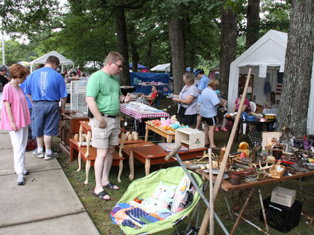 August means the annual 127 Yard Sale plus celebrating aliens in northeast Alabama.