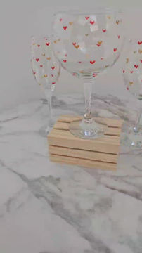 Thumbnail: Heart to Heart - Gin Glass 