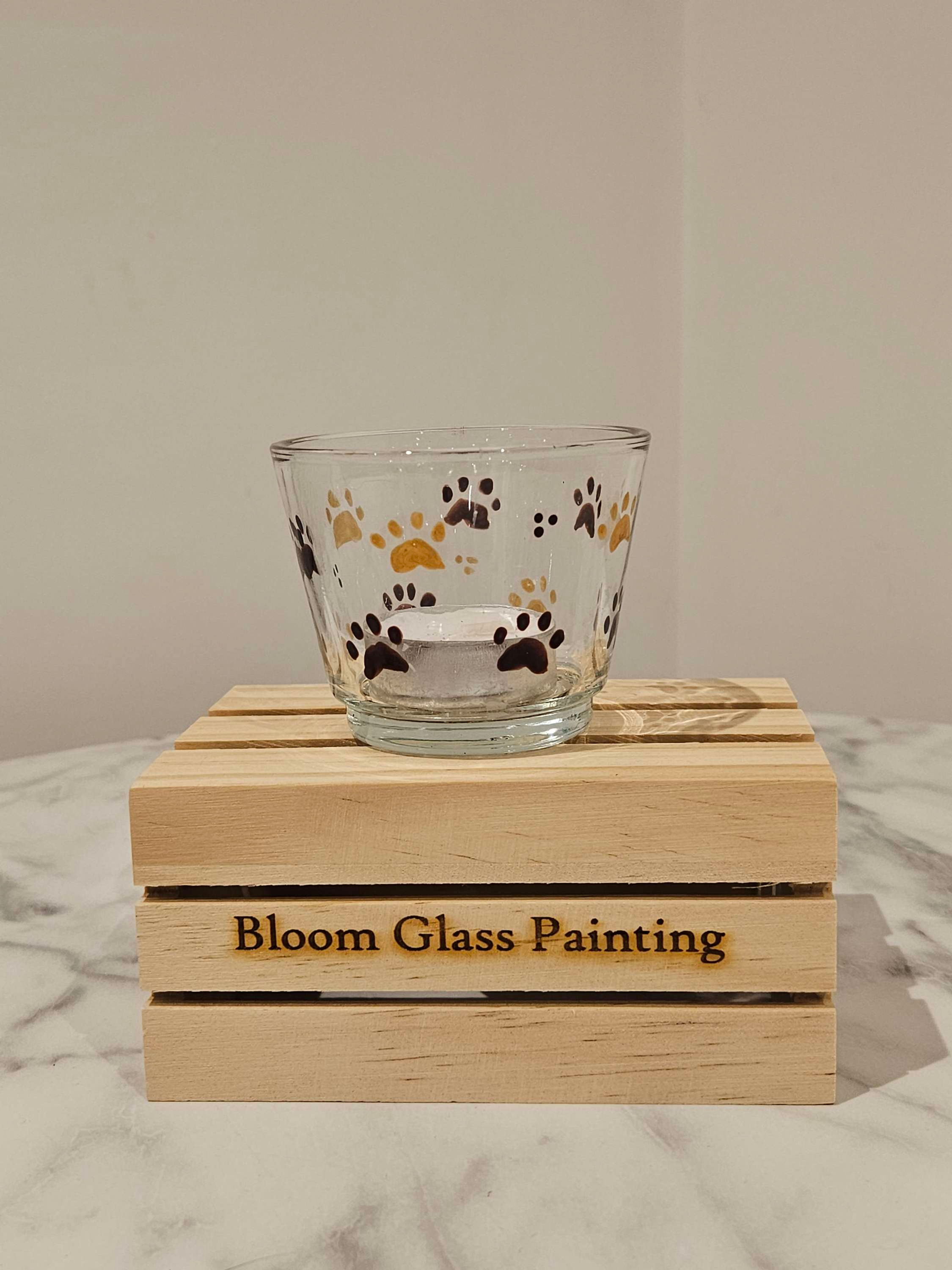 Paw Print - Tea Light Holder 