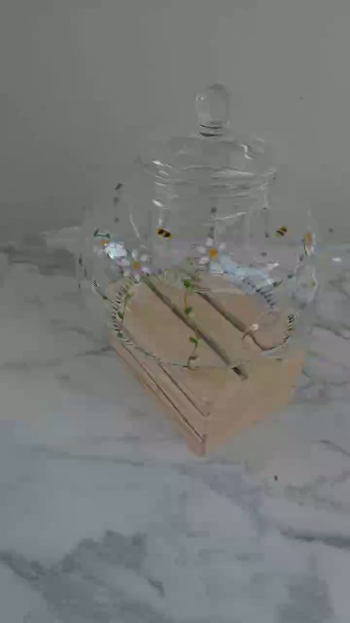 Thumbnail: Hand Painted Infuser Teapot 1100ml