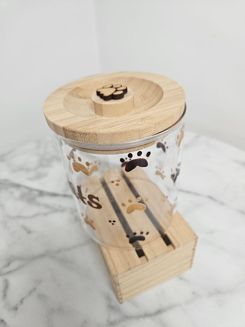 Thumbnail: 🐾 Paw Print Treat Jar 🐾  Small 550ml