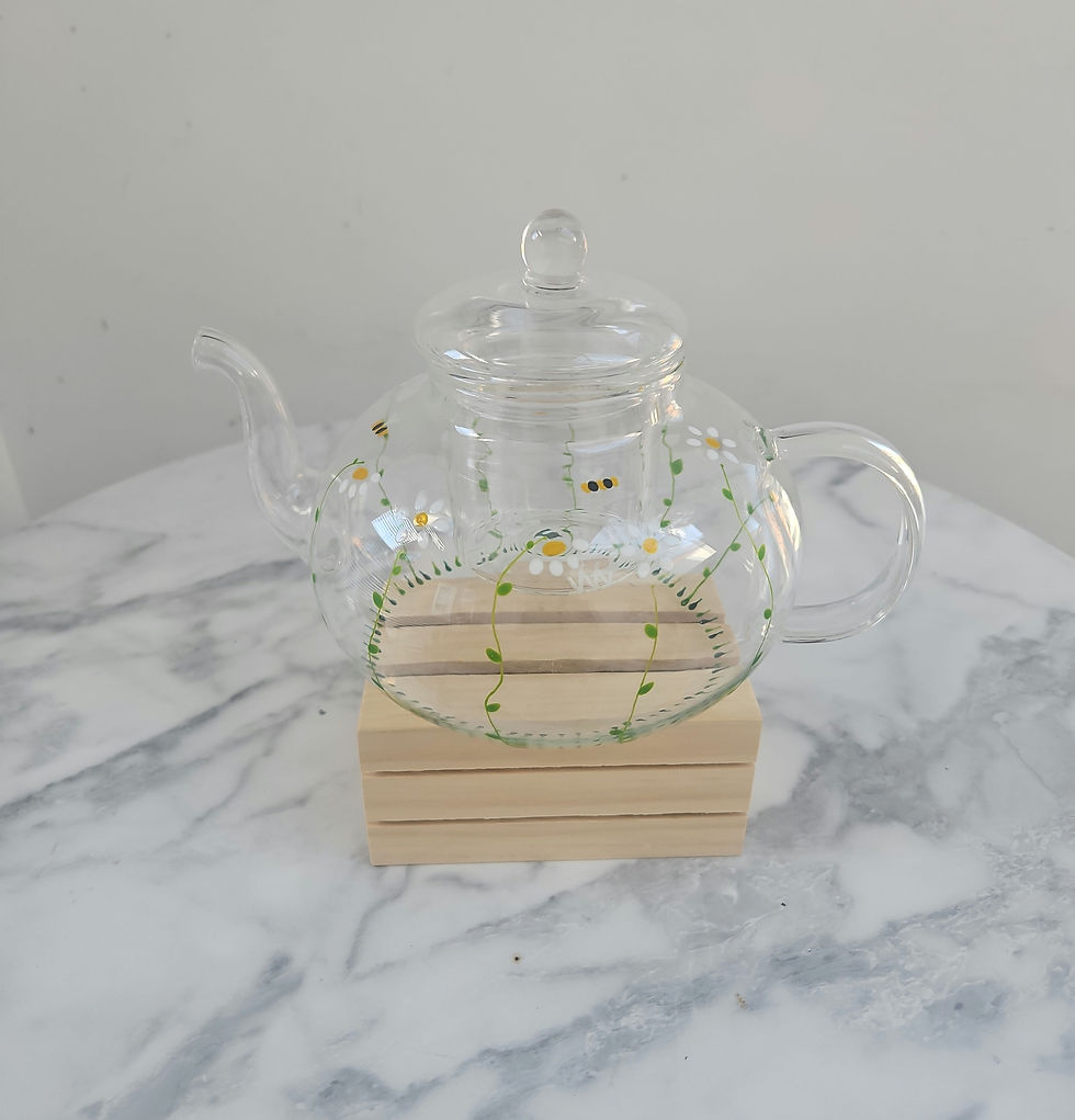 Thumbnail: Hand Painted Infuser Teapot 1100ml