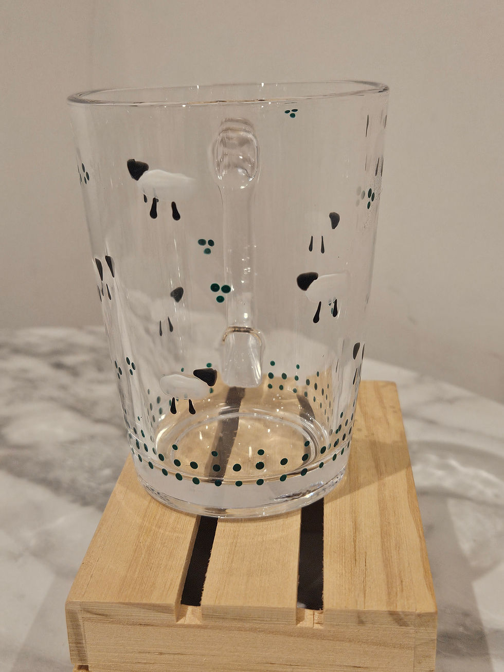 Thumbnail: Hand Painted Cup in Feeling Sheepish 
