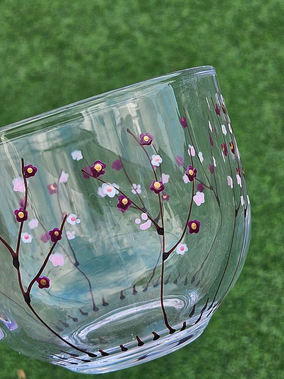 Thumbnail: Beautiful Blossom Hand Painted Large Mug