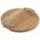 Thumbnail: "Olive Branch" Round Wooden Serving Board