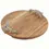 Thumbnail: "Olive Branch" Round Wooden Serving Board