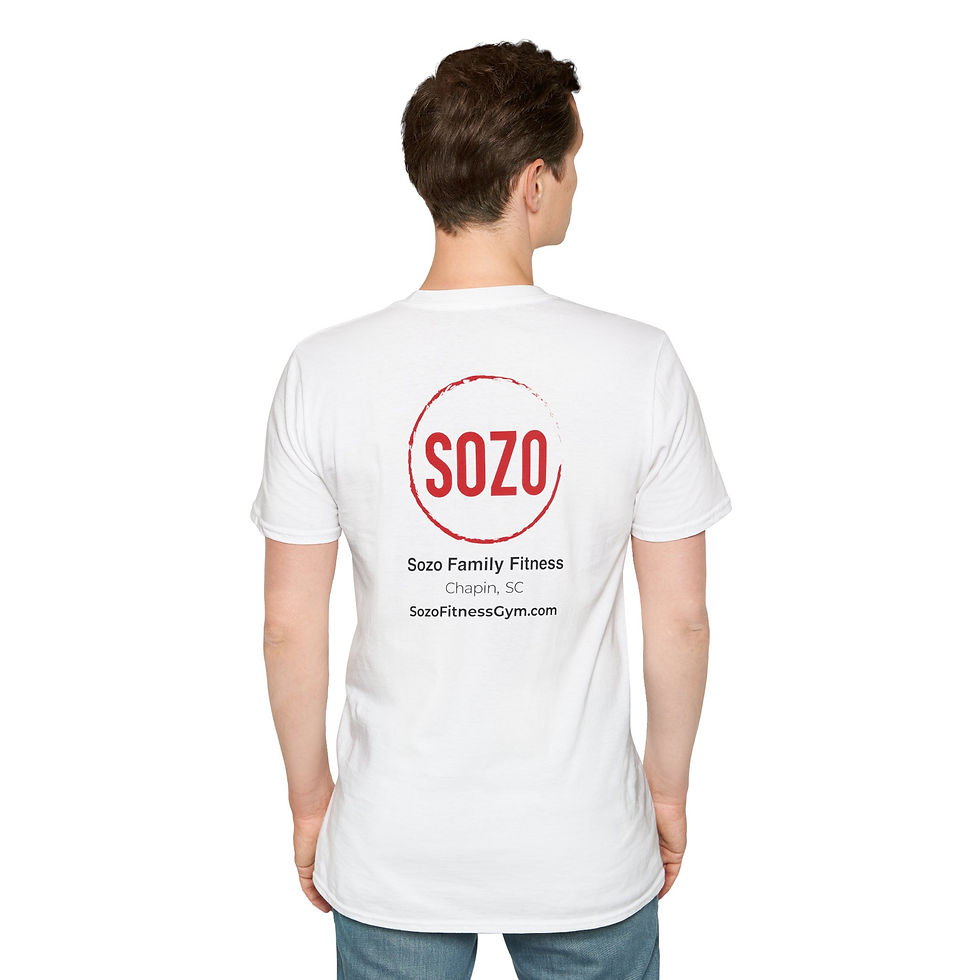 Thumbnail: Men's Sozo Logo T-Shirt – Info Back Edition