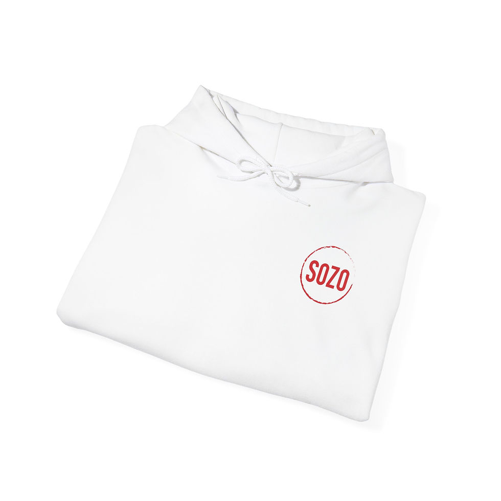 Thumbnail: Sozo Logo Hoodie – Info Back Edition