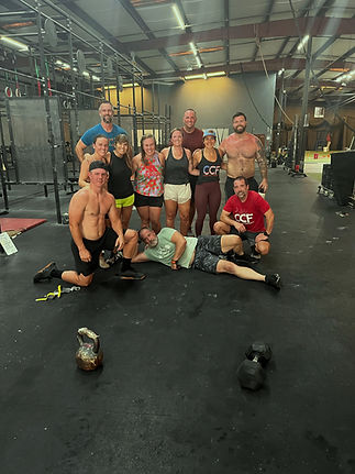 Group of Carolina CrossFit members
