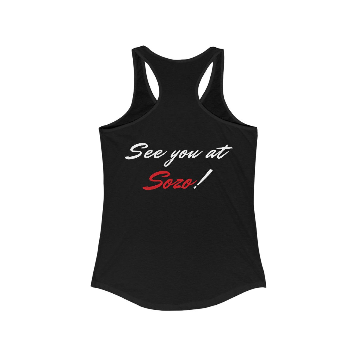 Women's See you at Sozo! tank - Dark