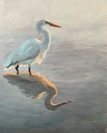 Late Afternoon, oil 8x10 $850