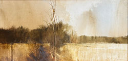 The Mystery Between, oil 12x24 $3250