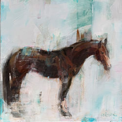 Tethys, 24x24 oil on canvas $3500Sold