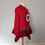 Thumbnail: Red asymmetrical sweater