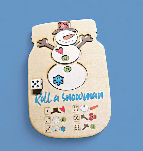 Roll A Snowman | No Screen Required