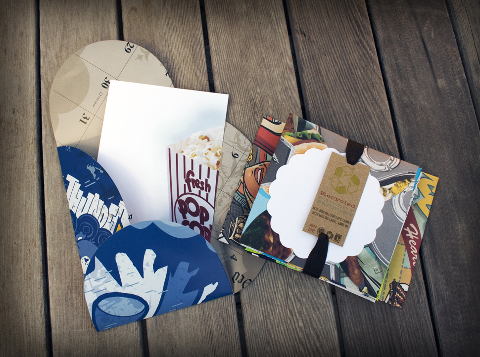 Recycled Stationery System
