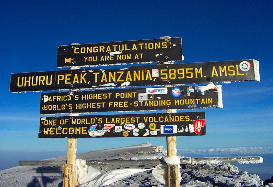 Summit of Kilimanjaro