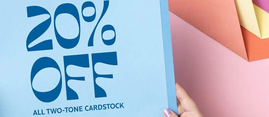 Two-Tone Cardstock 3 Day Sale 🎉🎉🎉