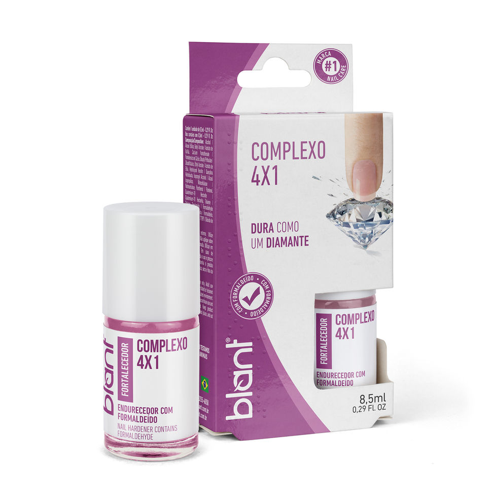 Base endurecedora Blant complexo 4x1 para unhas 8,5ml