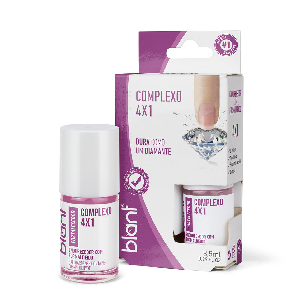 Base endurecedora Blant complexo 4x1 para unhas 8,5ml