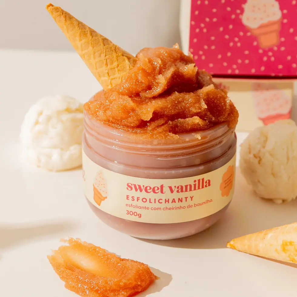 Esfoliante corporal Sweet Vanilla Chanty Beauty 300g