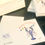 Thumbnail: Blue lobster Christmas card with lights