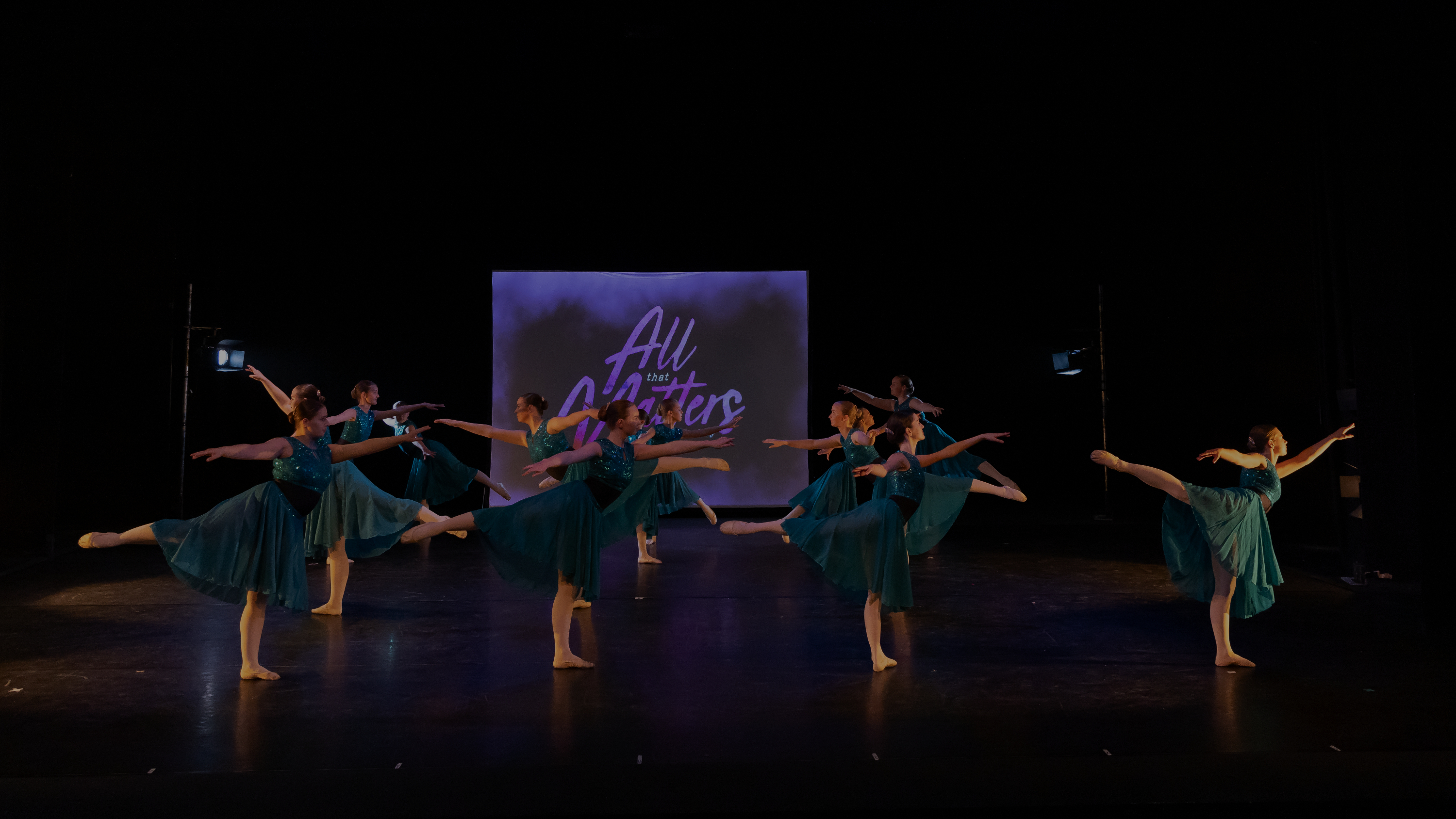 Dancers on stage