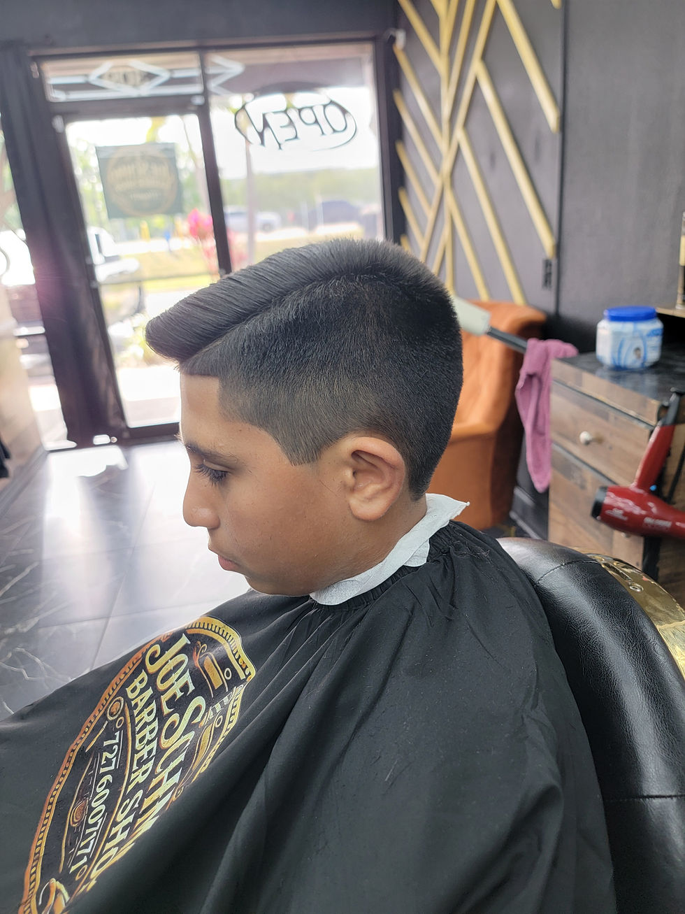 Boys haircut