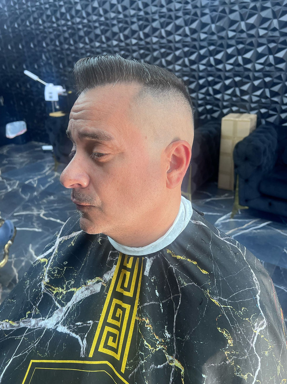 Mens barber shave