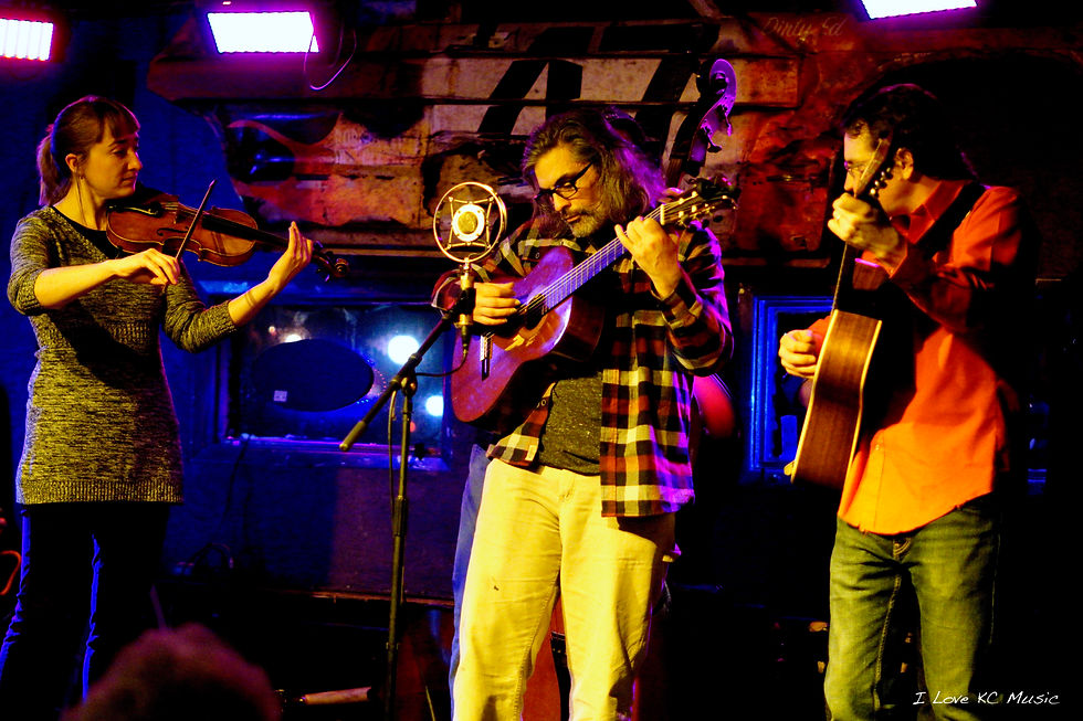 Chris Hudson with Julie and Chad - Photo by Kimmy DeVries