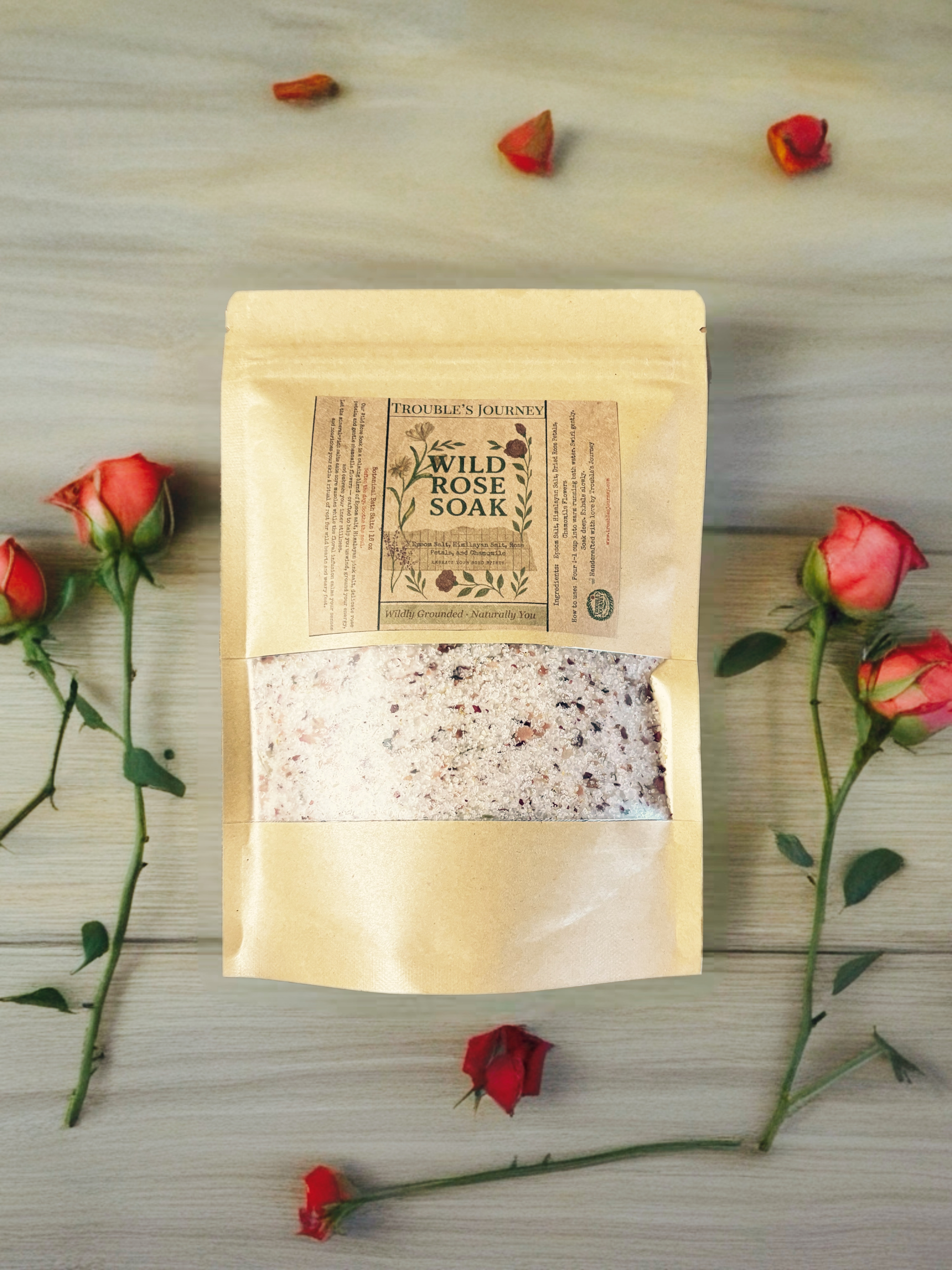 Wild Rose Bath Salts