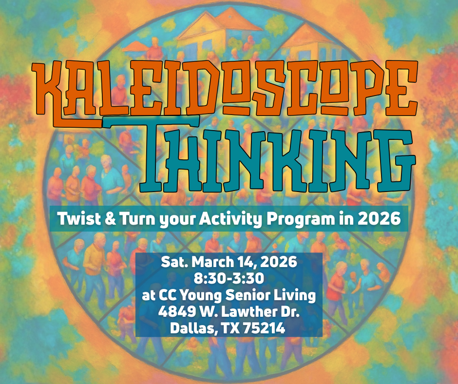 Kaleidoscope Thinking: Twist and Turn the Activity Program in 2026 (Rescheduled!)