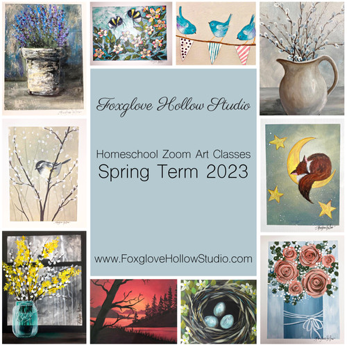 All Classes Homeschool Zoom Spring 2023 Foxglove Hollow