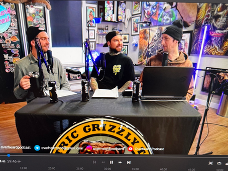 Episode 106. On Location at Electric Grizzly Tattoo with Derek Turcotte