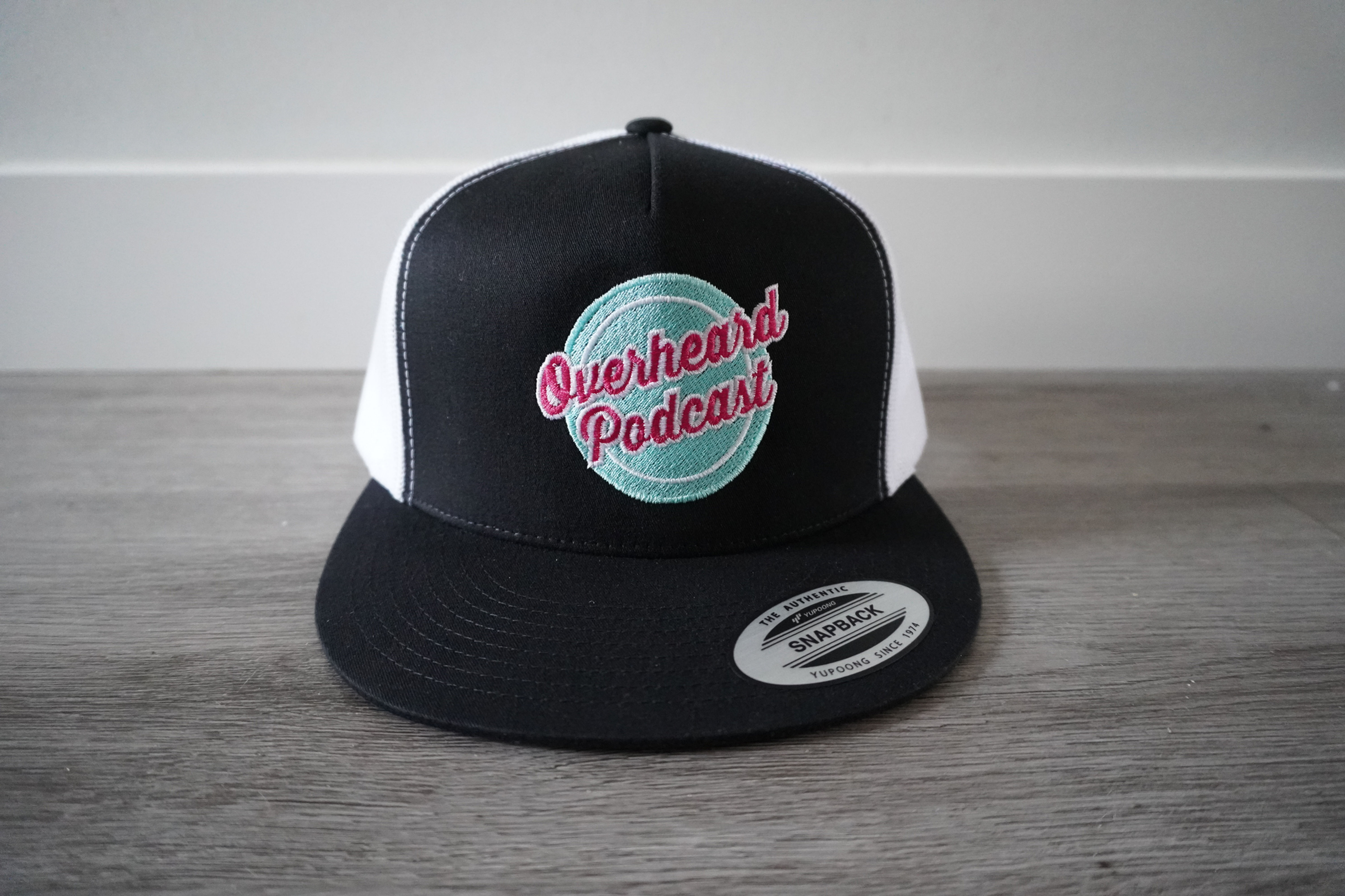 Overheard Ballcap White Back