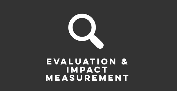 Evaluation & Impact Measurement graphic