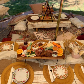 Small wedding platters