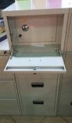 Thumbnail: Vertical 4 Filing Cabinet with Vault
