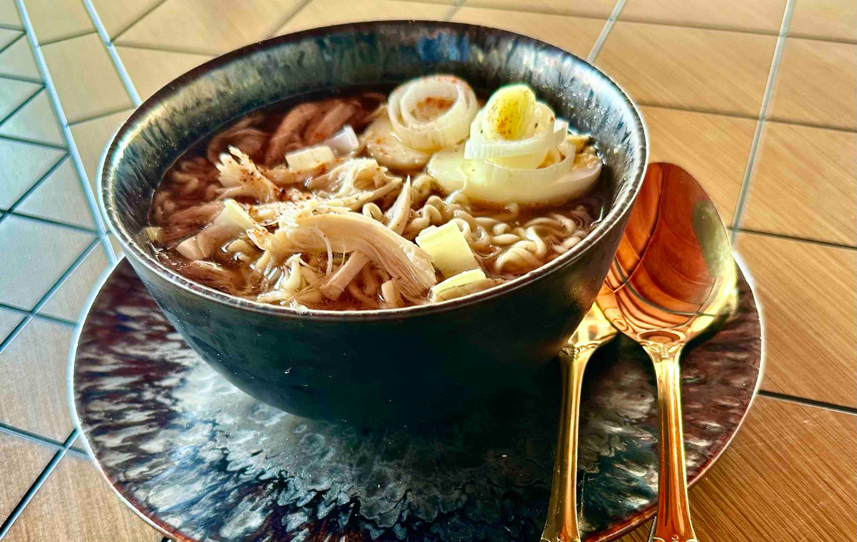 Arranged Food and Objects