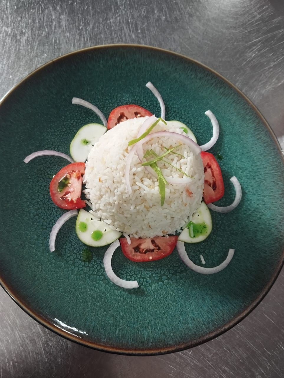 Arranged Food and Objects