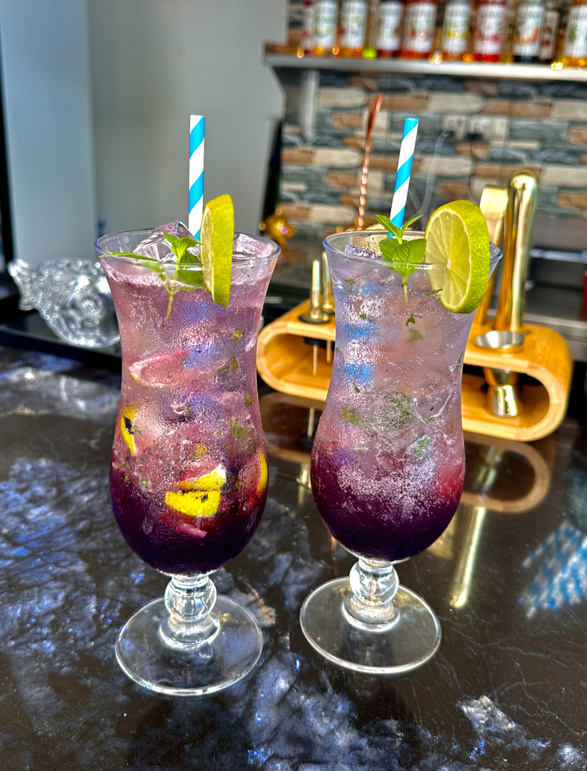 Arranged Food and Objects