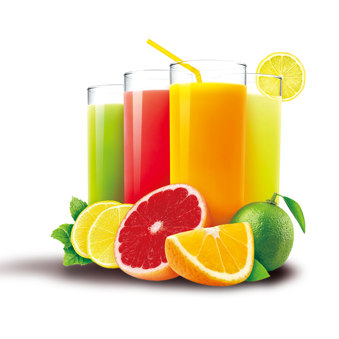 Arranged Food and Objects